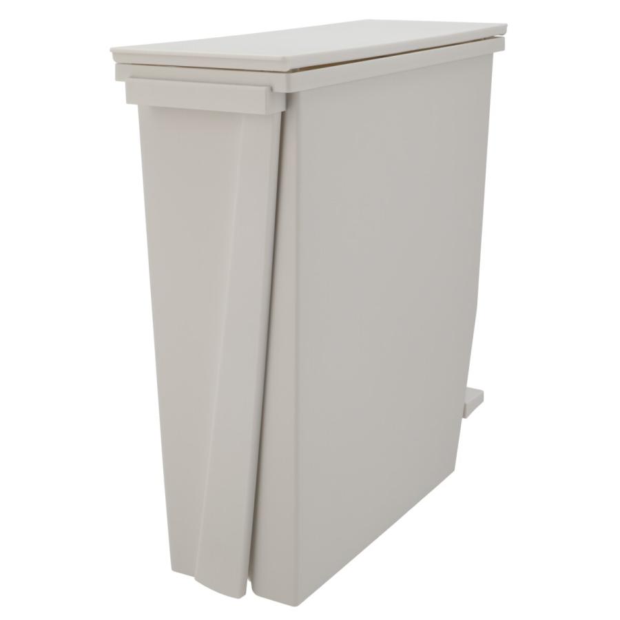 ニトリ（NITORI） 棚下ペダルペール スリム 13L(グレー) デコホーム