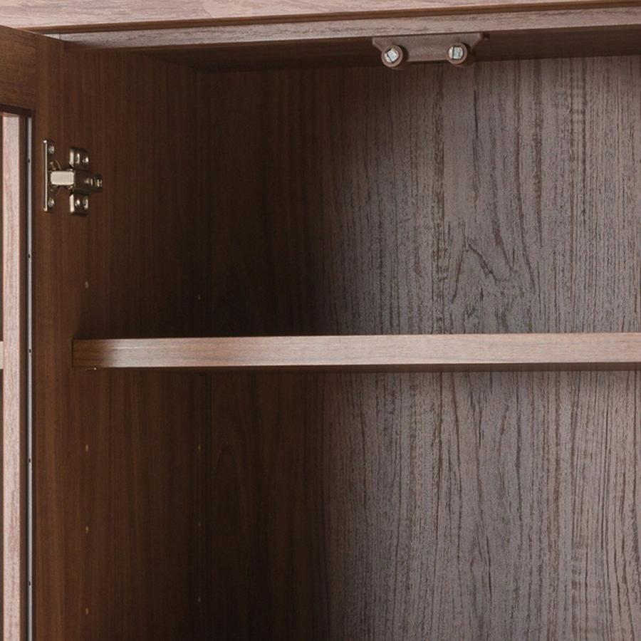 【格安】ニトリ 3ドアガラス本棚 ダークブラウン 廃盤品 大型書棚 引取可 格安】ニトリ 3ドアガラス本棚 ダークブラウン 廃盤品 大型書棚