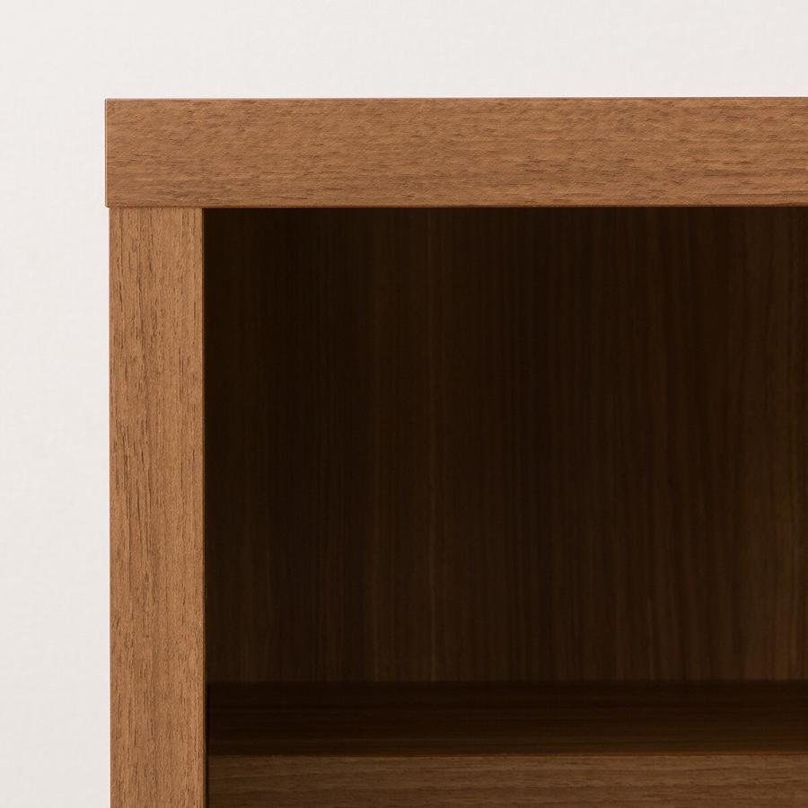 ニトリ オープン本棚 (73 BS005 MBR) 書棚 ラック シェルフ