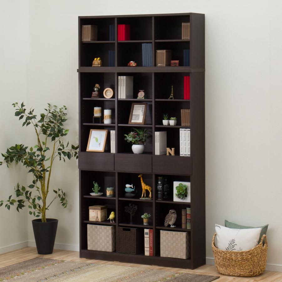 書棚 上置きセット アデル1dbr ニトリ 配送員設置 5年保証 ニトリ Yahoo 店 通販 Yahoo ショッピング