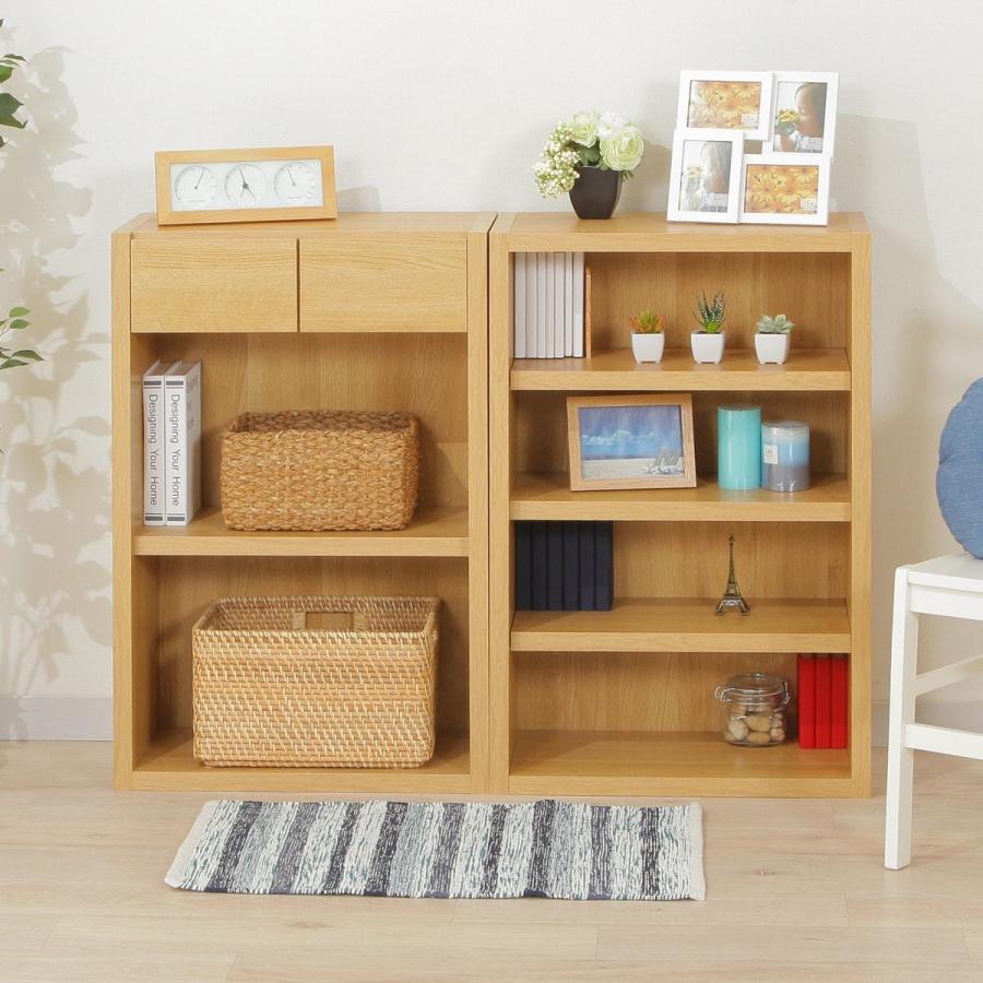 ニトリ 本棚(カゼラ60 LBR) 引き出し付き 書棚 ラック シェルフ ニトリ 本棚(カゼラ60 LBR) 引き出し付き 書棚 ラック シェルフ