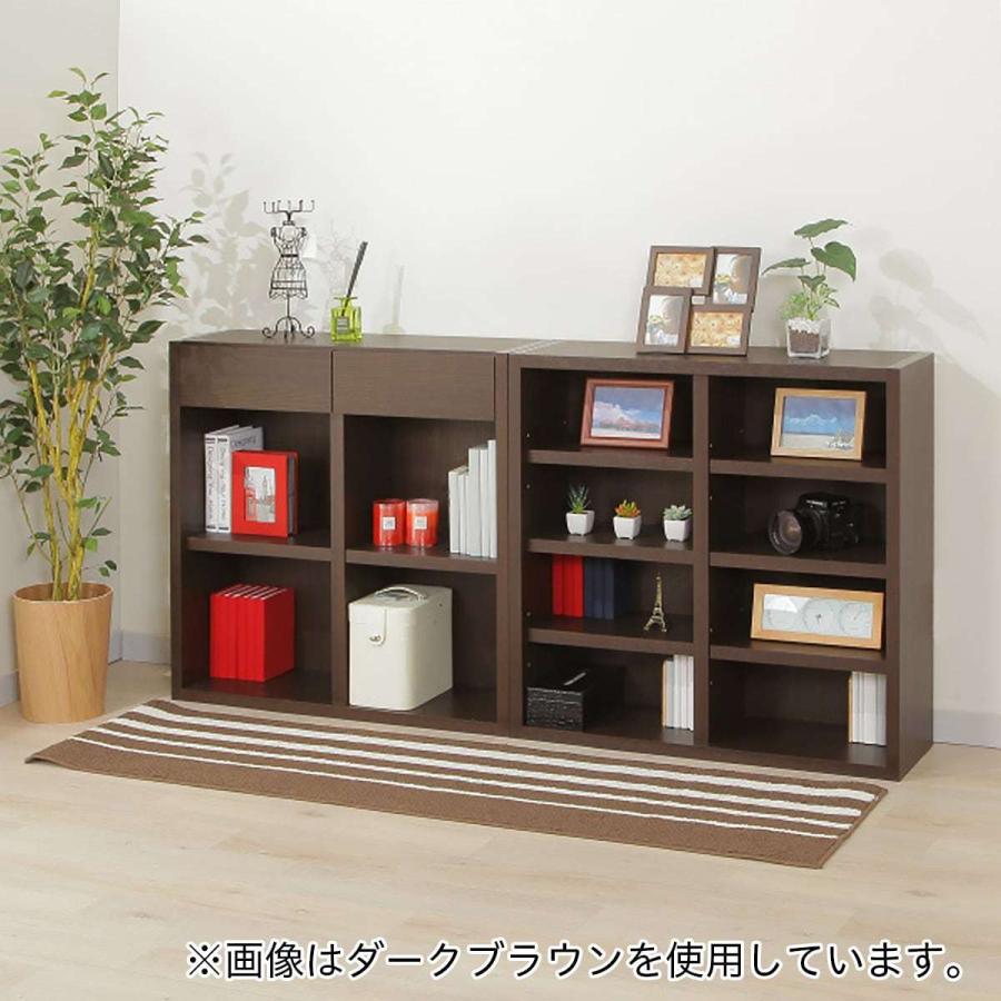 ニトリ 本棚(カゼラ90 WH) 引き出し付き 書棚 ラック シェルフ ニトリ 本棚(カゼラ90 WH) 引き出し付き 書棚 ラック シェルフ