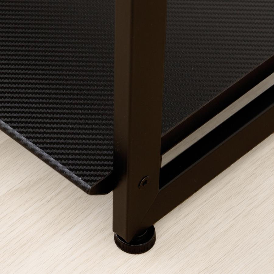 ニトリ（NITORI） ゲーミングシェルフ(GM005 60 BK/GR) スチールラック