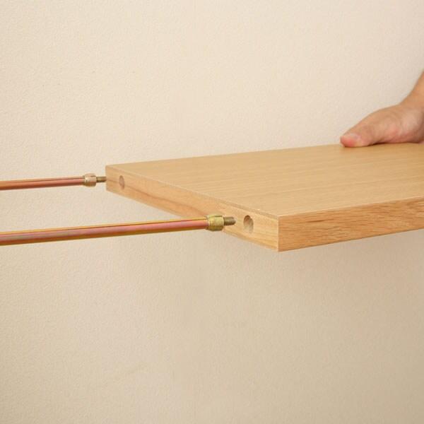 ニトリ（NITORI） 壁面ユニットオープンシェルフ(基本セット プロモLBR