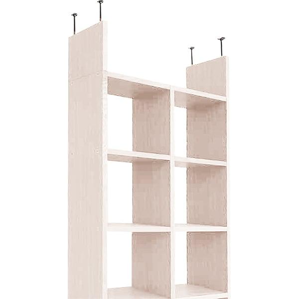 ニトリ　壁面ユニットオープンシェルフ（追加シェルフ 2段 ）×2セット 壁面ユニットオープンシェルフ(追加セット シェルフプロモ LBR 2