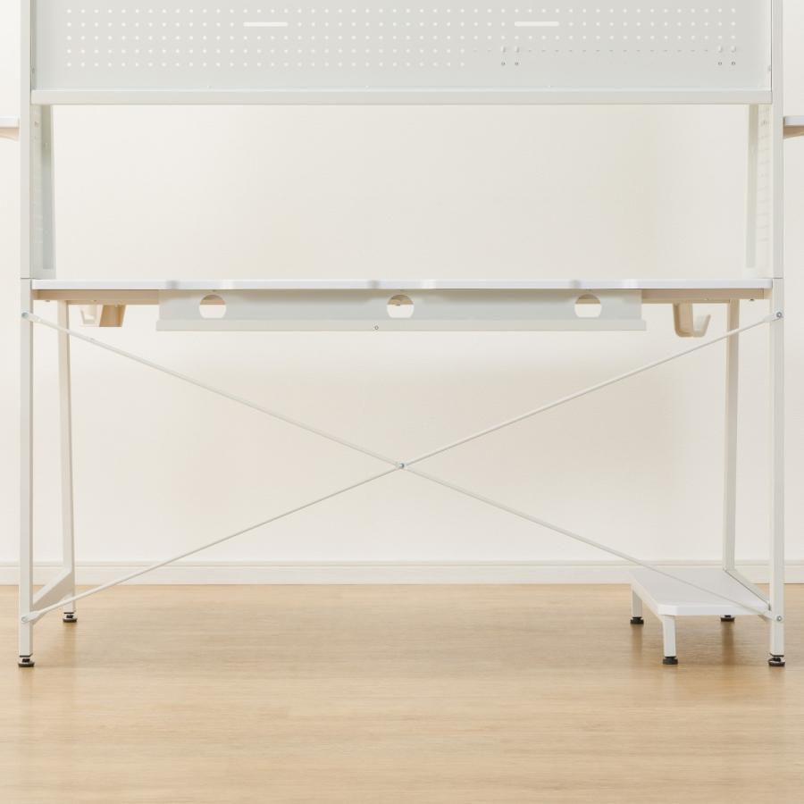 ニトリ（NITORI） ゲーミングデスク( GM009 140 WH) ワークチェア