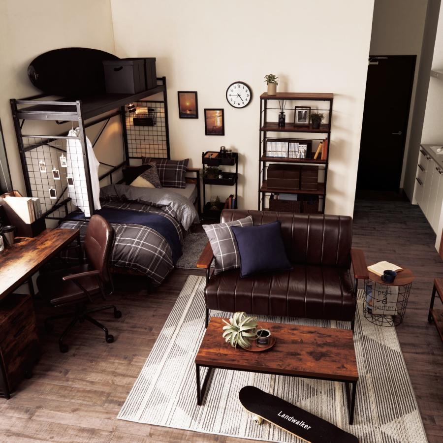 ニトリ（NITORI） デスク(ステインSN01-120 BR) : ニトリ Yahoo!店