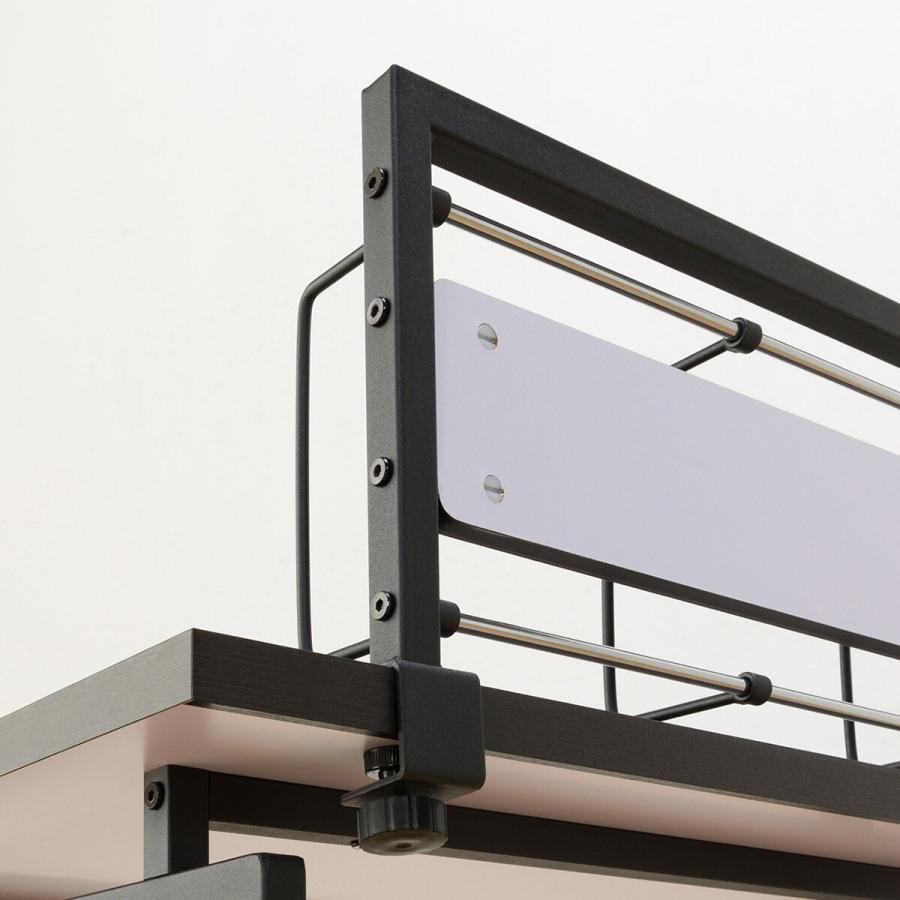 ニトリ（NITORI） 幅120cm デスクワゴンセット(サーヤ DBR) パソコン