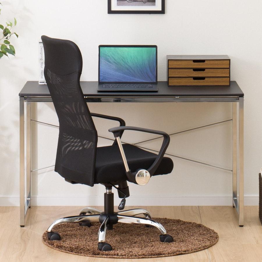 ニトリ コーナーデスク(Nトリシア 128 BK) L字デスク