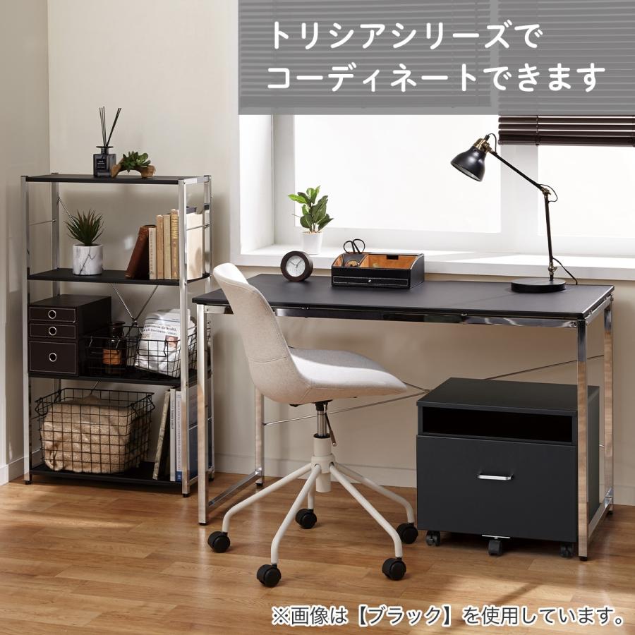 ニトリ 幅120cm デスク(N トリシア 120 BK) パソコンデスク PC ニトリ 幅120cm デスク(N トリシア 120 BK) パソコンデスク PC