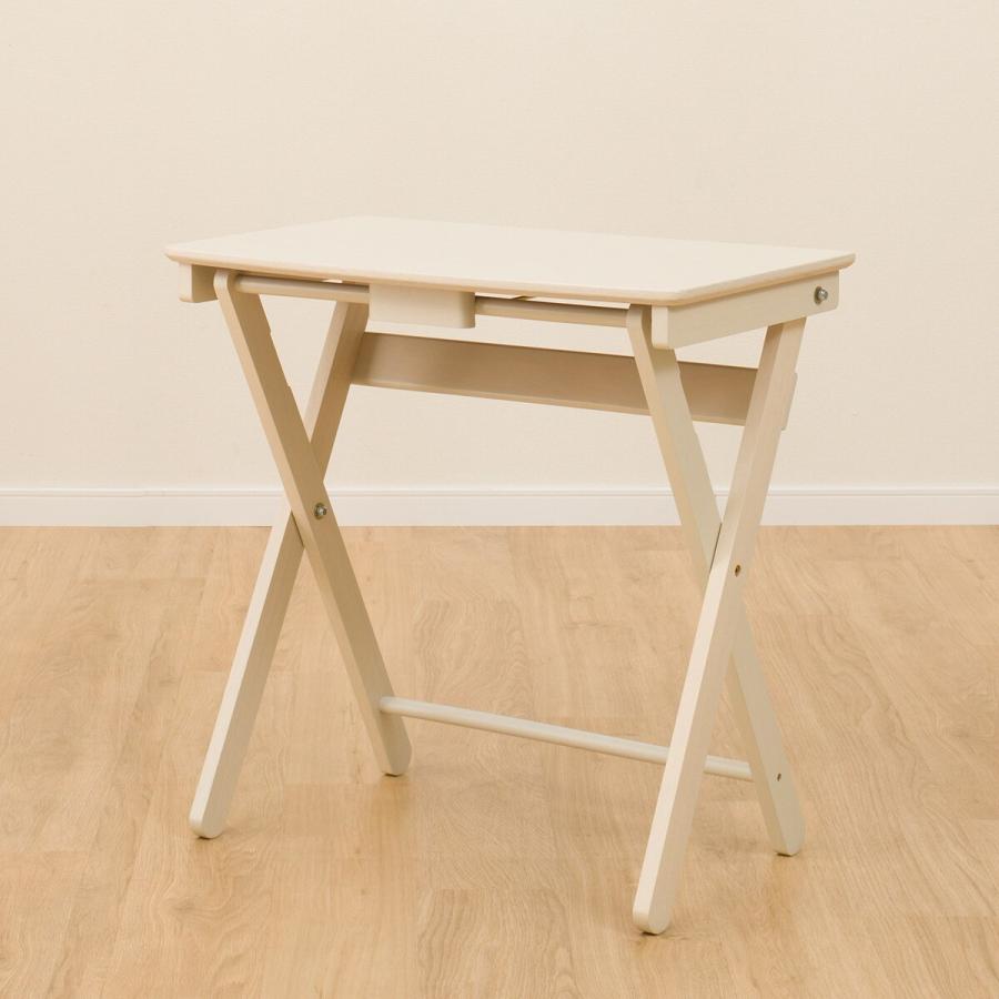 ニトリ 折りたたみデスク＆チェアセット ニトリ（NITORI） 折りたたみデスク＆チェア(67MBR PL020) パソコン