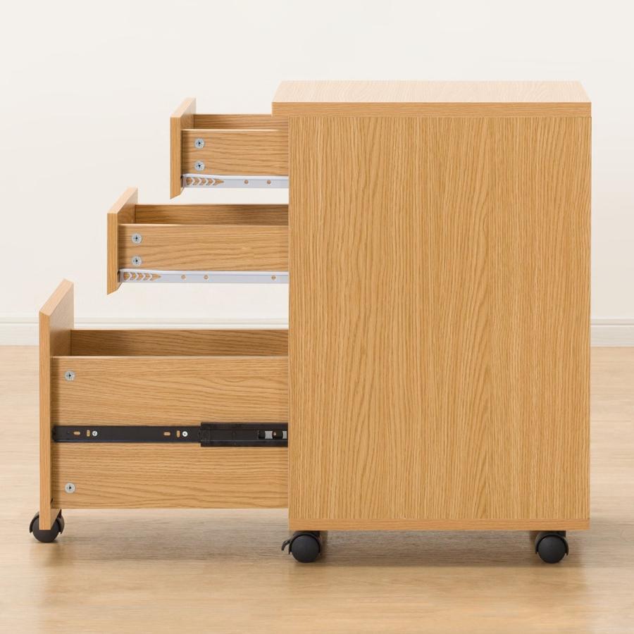 ニトリ（NITORI） ワゴン(プレフェ 30 LBR) : ニトリ Yahoo!店 - 通販