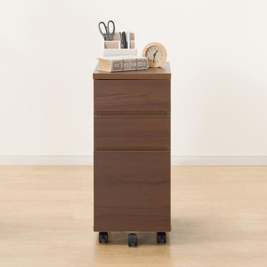 ニトリ（NITORI） ワゴン(プレフェ 30 MBR) : ニトリ Yahoo!店 - 通販