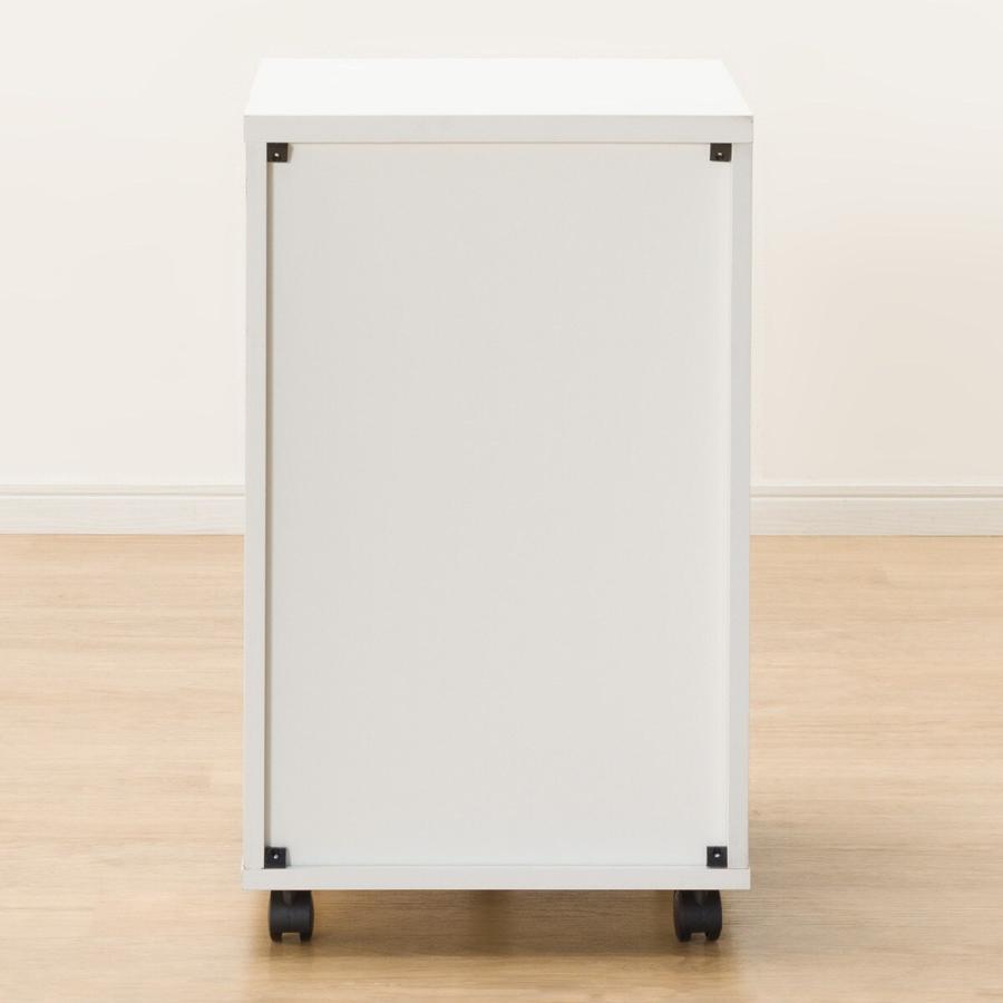 ニトリ 幅39.8cm ワゴン(プレフェ 40 WH) 学習机 学習デスク