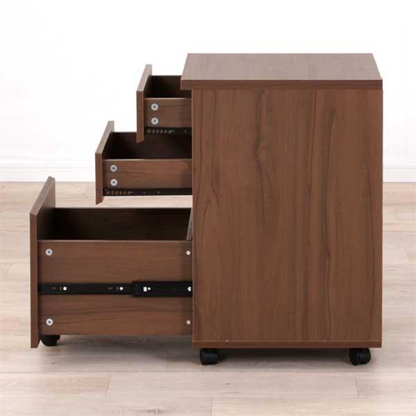 ワゴン(プレフェ 40 LBR) Nitori ニトリ 幅39.8cm ワゴン(プレフェ 40 LBR) 学習机 学習デスク パソコン