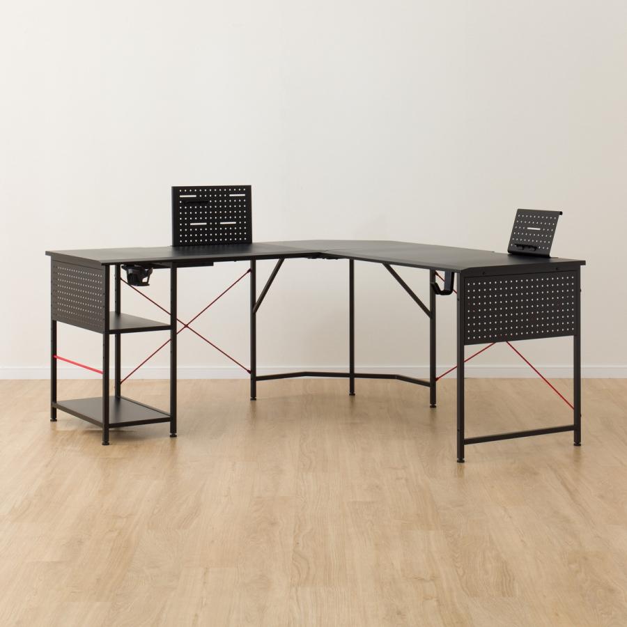 創業祭感謝価格 1月8日まで ゲーミングL型コーナーデスク(GM003 160