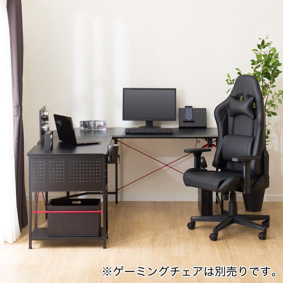 ニトリ ゲーミングL型コーナーデスク(GM003 160 BK) パソコン ニトリ ゲーミングL型コーナーデスク(GM003 160 BK) パソコン