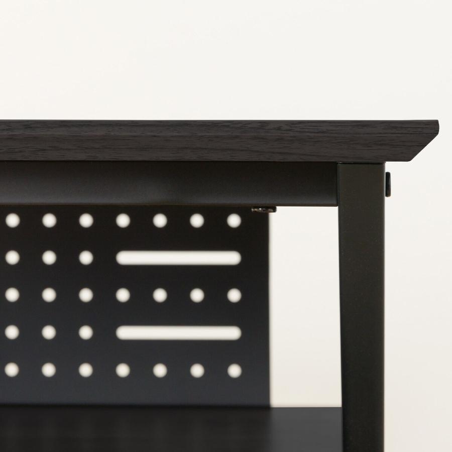 ニトリ　デスク　120 ニトリ 幅120cm デスク(N トリシア 120 BK) パソコンデスク PC