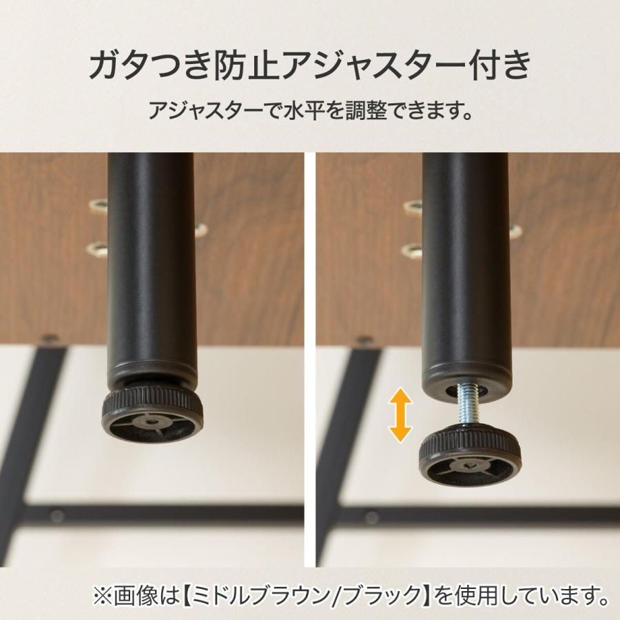 【未使用】ニトリ　デスクワゴン　ミドルブラウン デスクワゴン付き(DX001 120 MBR) | ニトリネット【公式】 家具