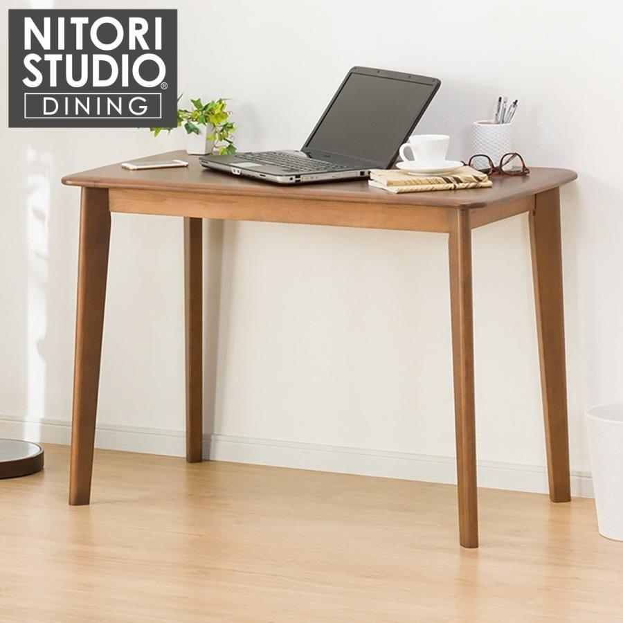 ニトリ 幅100cm リビングデスク(Nコレクション T-01 1055 MBR ニトリ 幅100cm リビングデスク(Nコレクション T-01 1055 MBR
