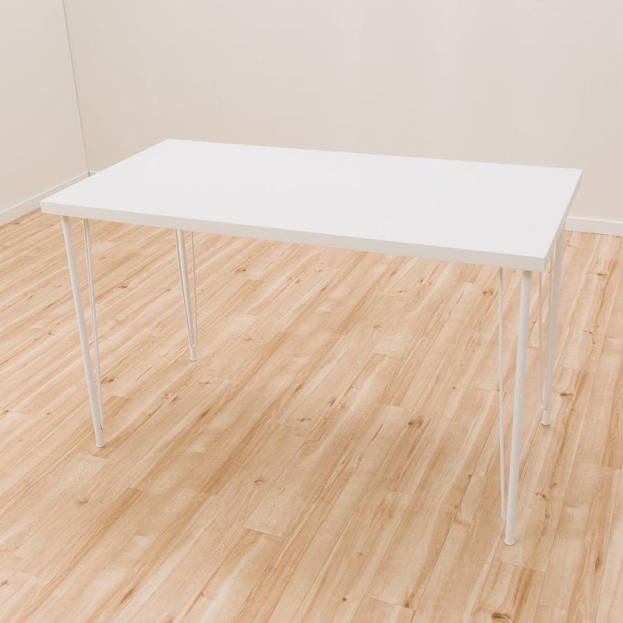 ニトリ（NITORI） デスクプレフェセット(天板118WH/ワイヤーレッグ69WH