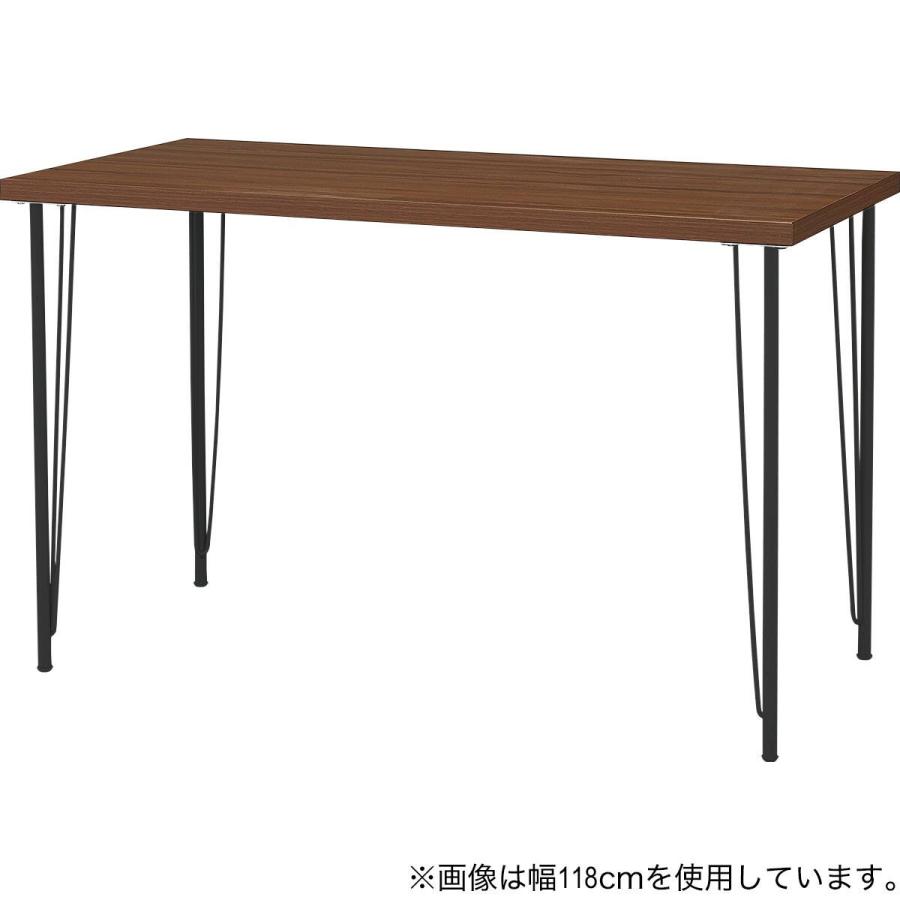 ニトリ（NITORI） デスクプレフェセット(天板140MBR/ワイヤーレッグ