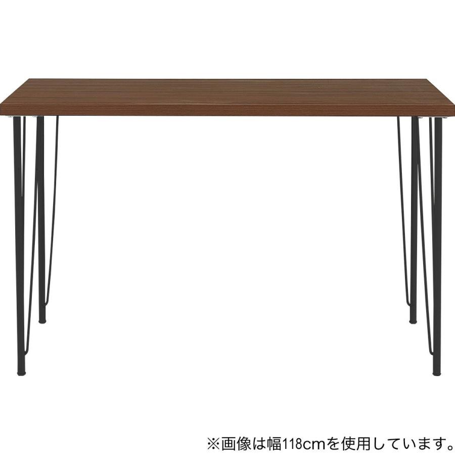 ニトリ（NITORI） デスクプレフェセット(天板140MBR/ワイヤーレッグ