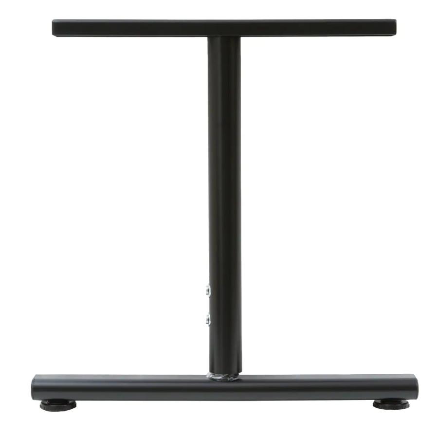 ニトリ（NITORI） デスクプレフェセット(天板140MBR/T型レッグ69BK