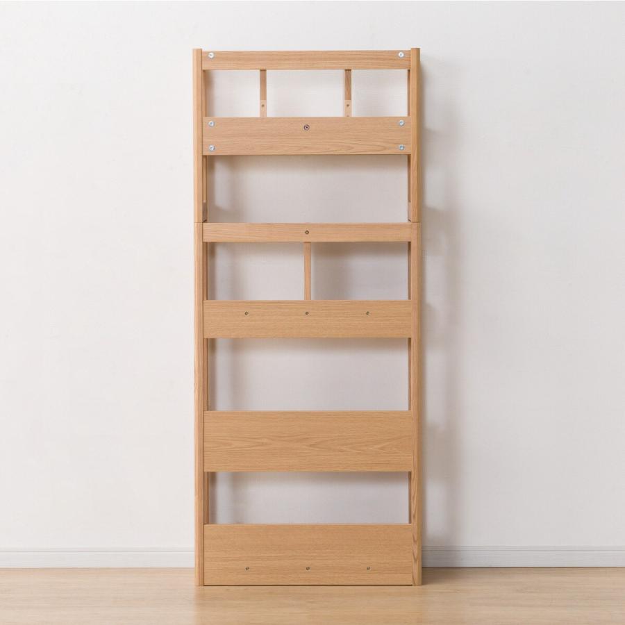 ニトリ オープンシェルフ(ビーノ60 NS) 木製 本棚 ラック 学習机 学習