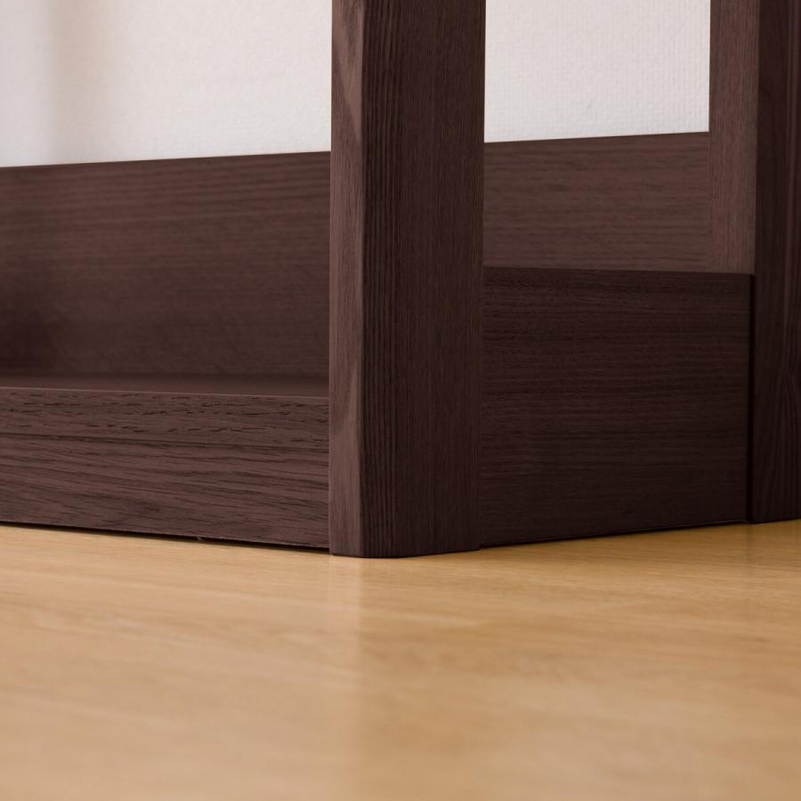 ニトリ オープンシェルフ(ビーノ60 WT) 木製 本棚 ラック 学習机