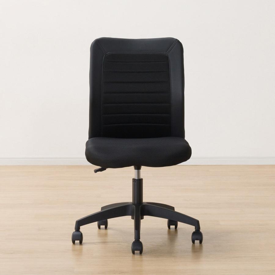 ニトリ（NITORI） オフィスチェア ワークチェア デスクチェア(OC002 BK