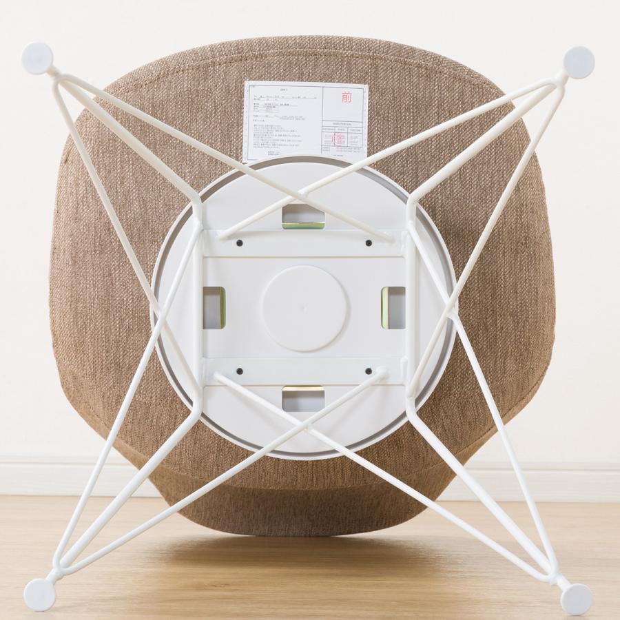 ニトリ オフィスチェア(OC102回転NSF WH/BE） ワークチェア