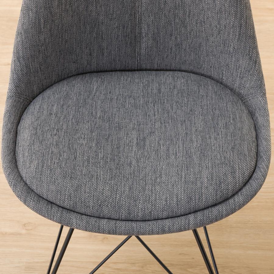 ニトリ オフィスチェア(OC102回転NSF BK/GY） ワークチェア