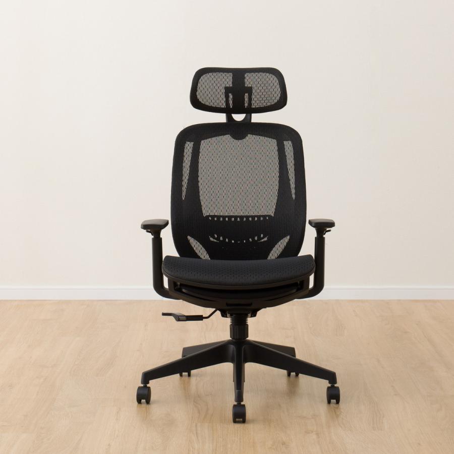 オフィスチェア(OC503 フットレスト付き BK) ワークチェア デスク