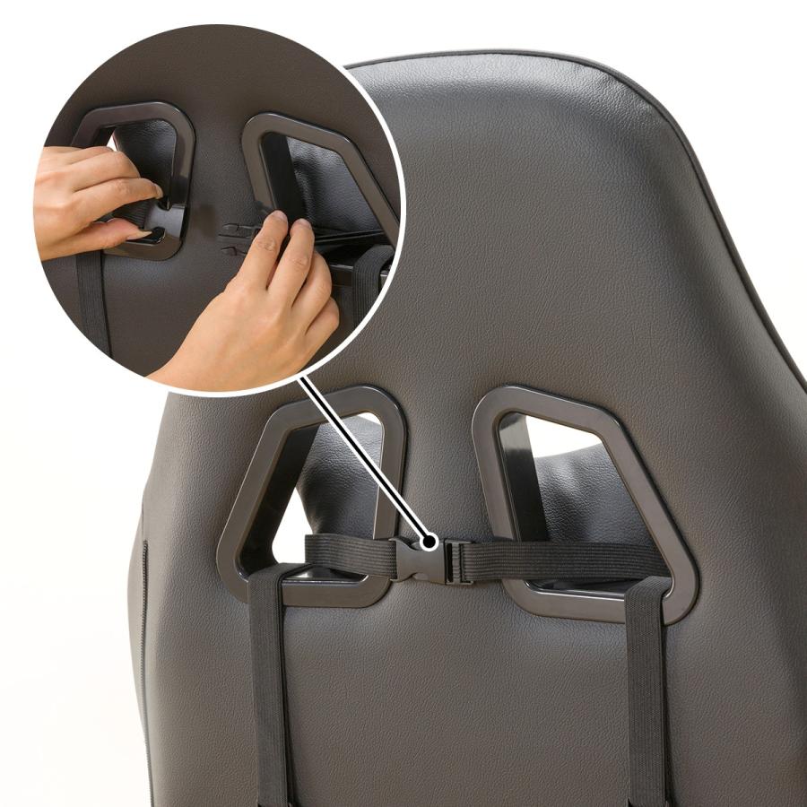 ゲーミングチェア(GM702 PRO BK/BK） ニトリ 