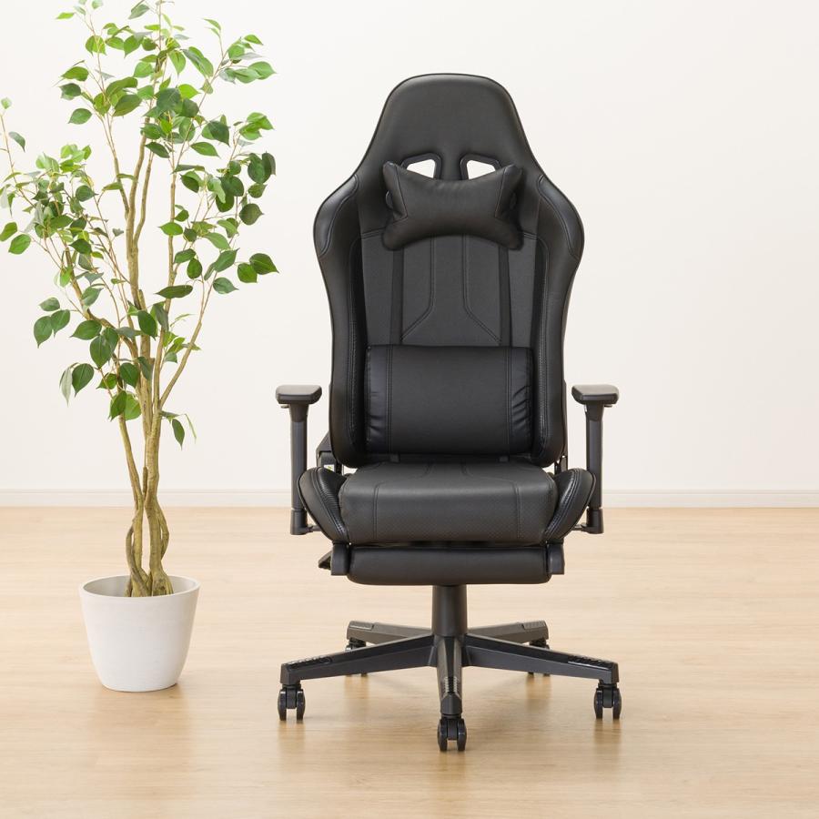 ゲーミングチェア(GM702 PRO BK/BK） ニトリ 