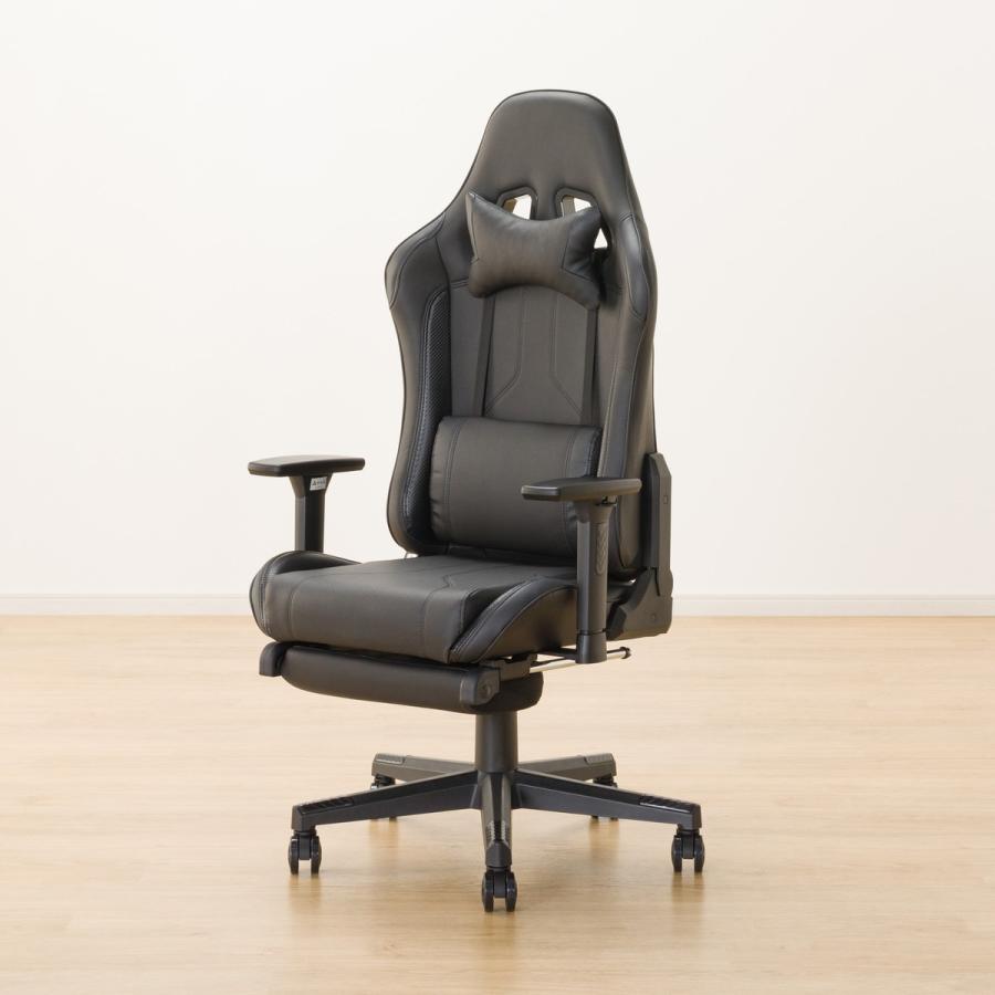 ゲーミングチェア(GM702 PRO BK/BK） ニトリ 