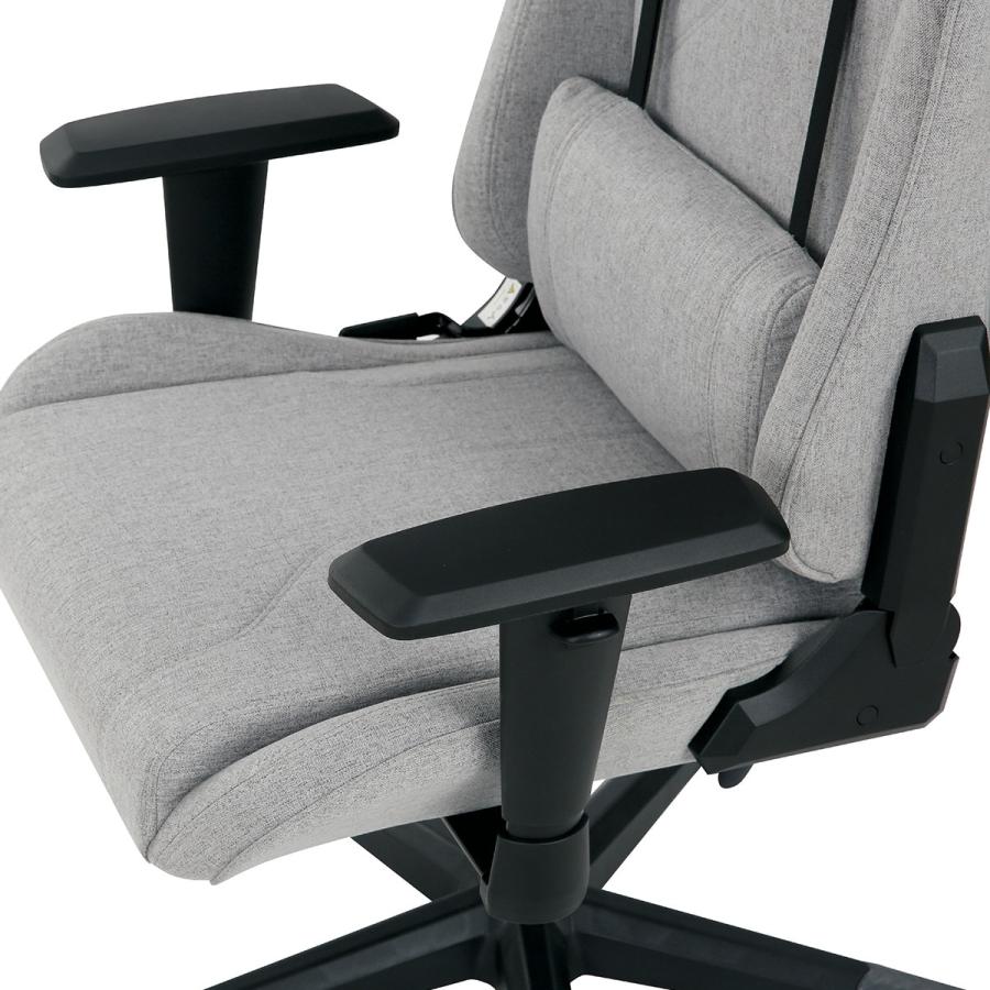 ニトリ（NITORI） ゲーミングチェア(GM708 LGY) オフィスチェア デスク