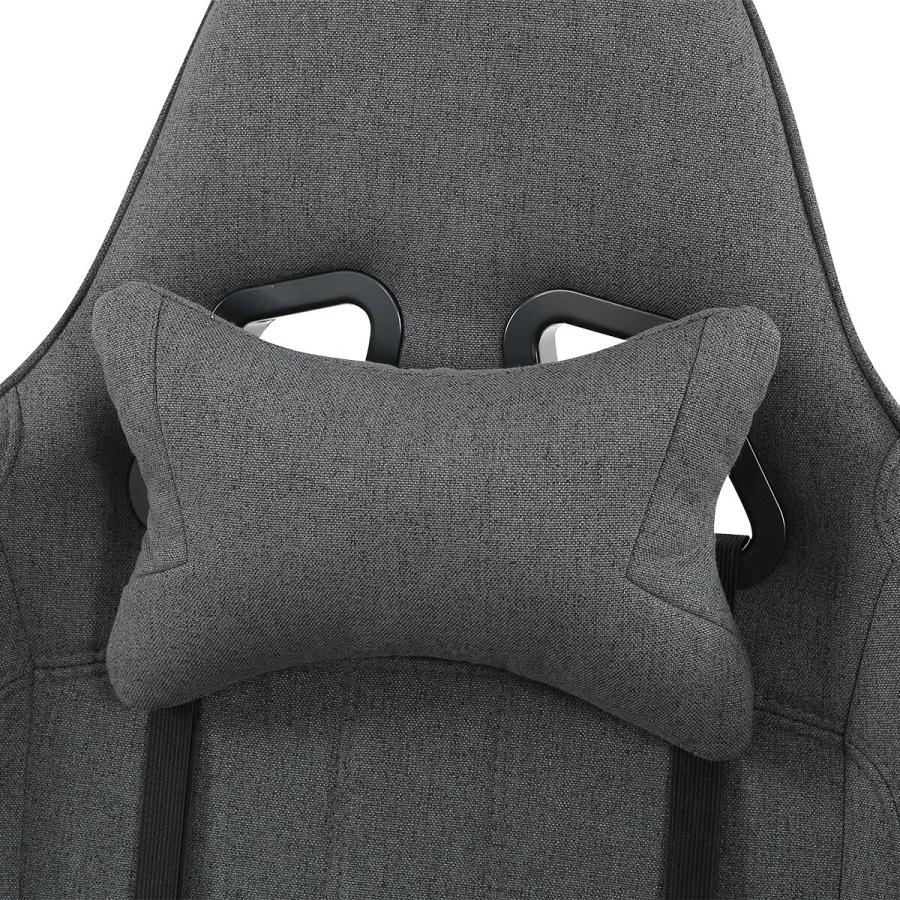 ニトリ（NITORI） ゲーミングチェア(GM708 DGY) オフィスチェア デスク