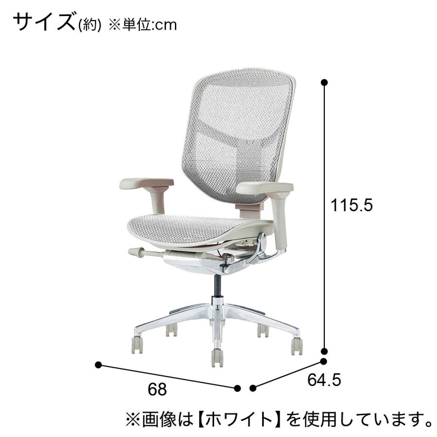 ニトリ ワークチェア(エルゴヒューマンEJ2-LAM WH/GF) オフィス ニトリ ワークチェア(エルゴヒューマンEJ2-LAM WH/GF) オフィス