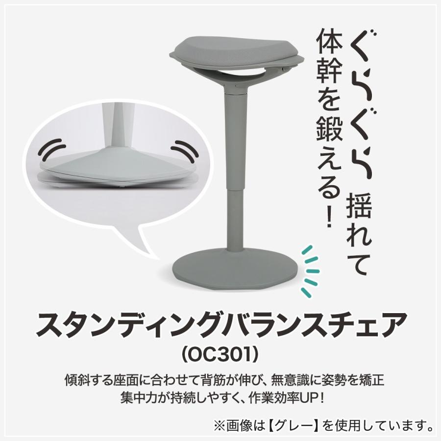 ニトリ（NITORI） スタンディングバランスチェア(OC301 GY) : ニトリ