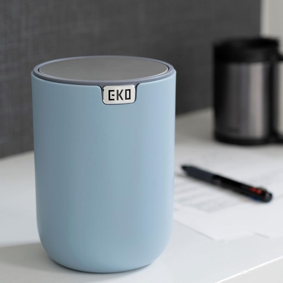 ニトリ（NITORI） スウィング式ゴミ箱(1.5L ターコイズブルー 9206