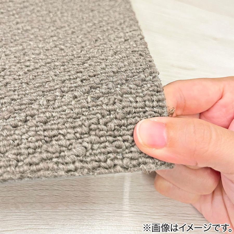 ニトリ 6帖 洗えるタイルカーペット 48枚セット (WY001 BE 50X50