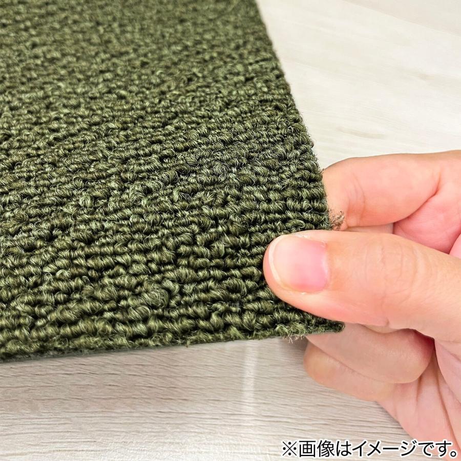 ニトリ 洗えるタイルカーペット 新品•未使用 29枚 50cm×50cm ニトリ 4.5帖 洗えるタイルカーペット 36枚セット (WY001 GR
