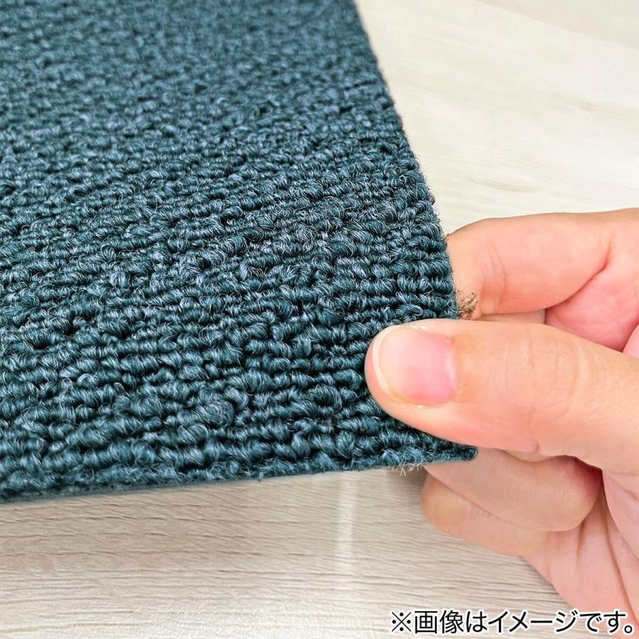 ニトリ 6帖 洗えるタイルカーペット 48枚セット (WY001 TBL