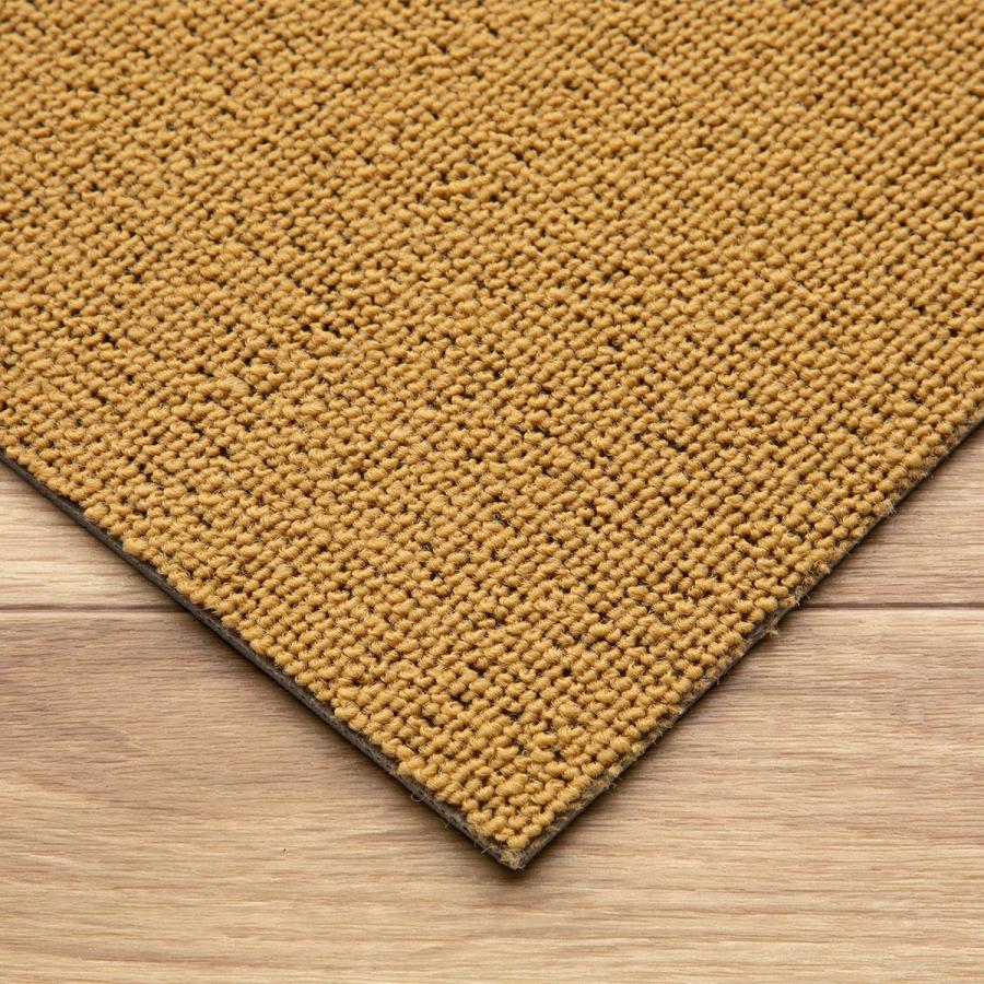 ニトリ 4.5帖 洗えるタイルカーペット 36枚セット (WY001 YE