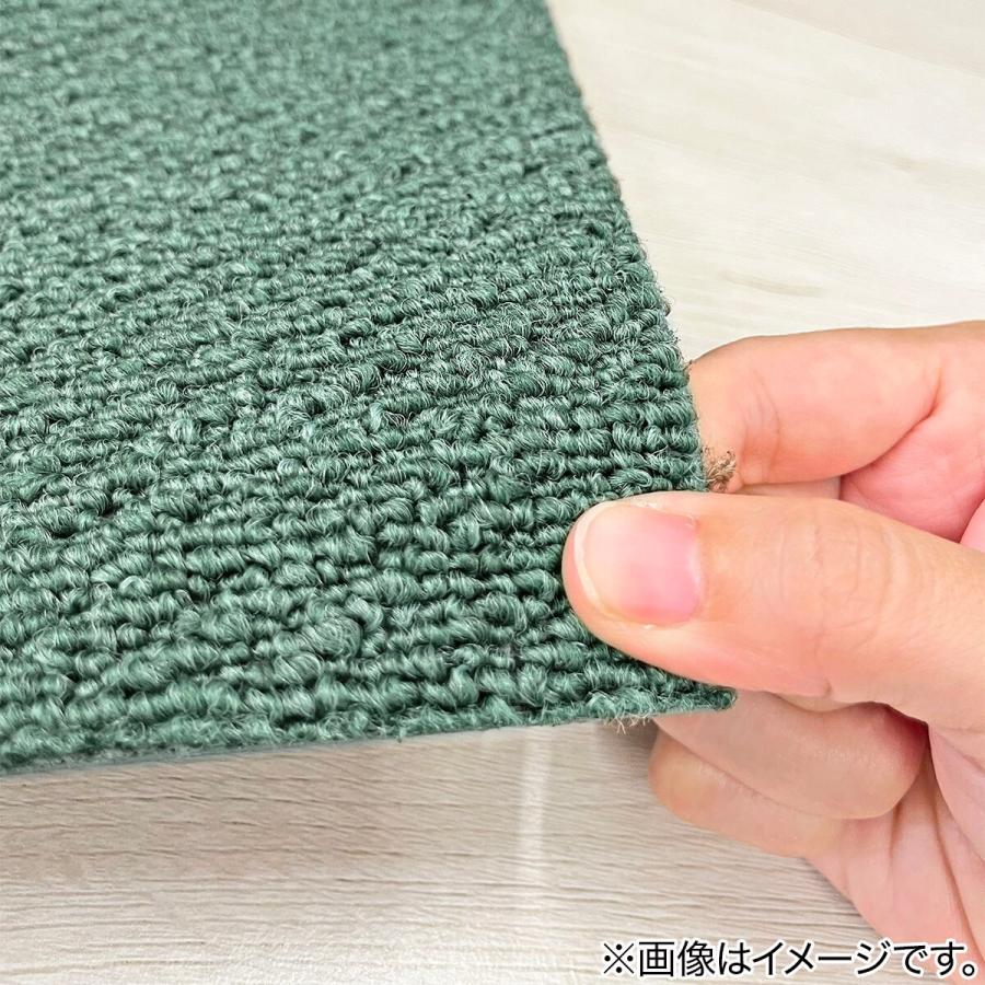 ニトリ（NITORI） 10帖 洗えるタイルカーペット 50×50cm 80枚入 (WY001 