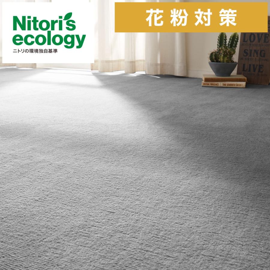 防音 防ダニ 抗菌防臭 防炎 消臭カーペット Nキティン Gy 0x240 ニトリ 玄関先迄納品 1年保証 ニトリ Yahoo 店 通販 Yahoo ショッピング