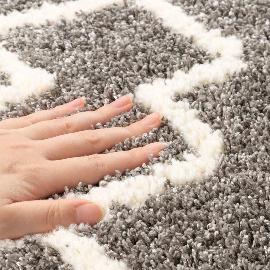 ニトリ カーペット グレー（エアープラス 200X250cm） ニトリ（NITORI） ダニよけ・抗菌防臭・防炎カーペット(エアープラス