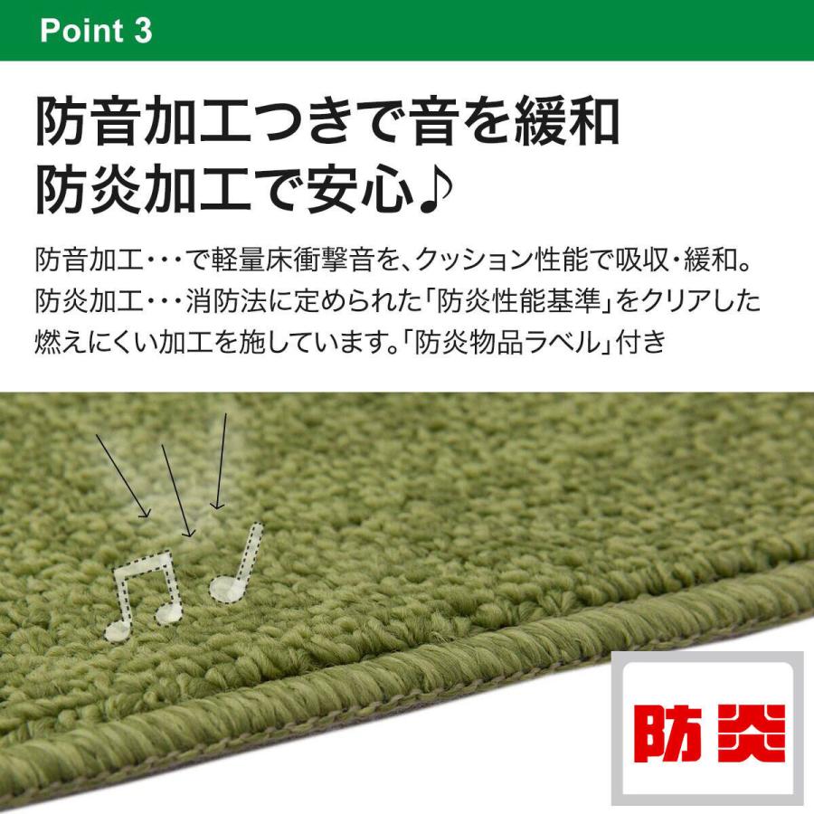 ニトリ（NITORI） 防音・防炎・抗菌防臭・防ダニカーペット(N